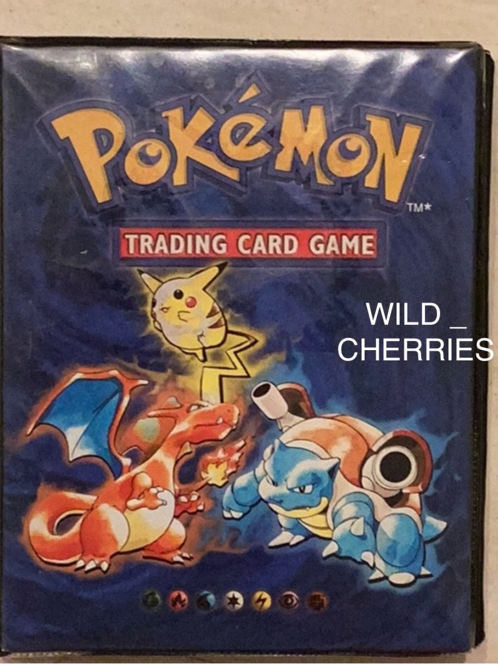 1999 Pokemon Cards In Binder Album Team Rocket Card Lot TCG Vintage Collection
